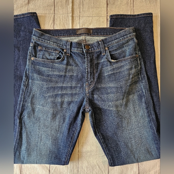 J Brand Men's Size 34 Dark Wash Kane Slim Straight Leg Jeans Denim - Picture 1 of 11